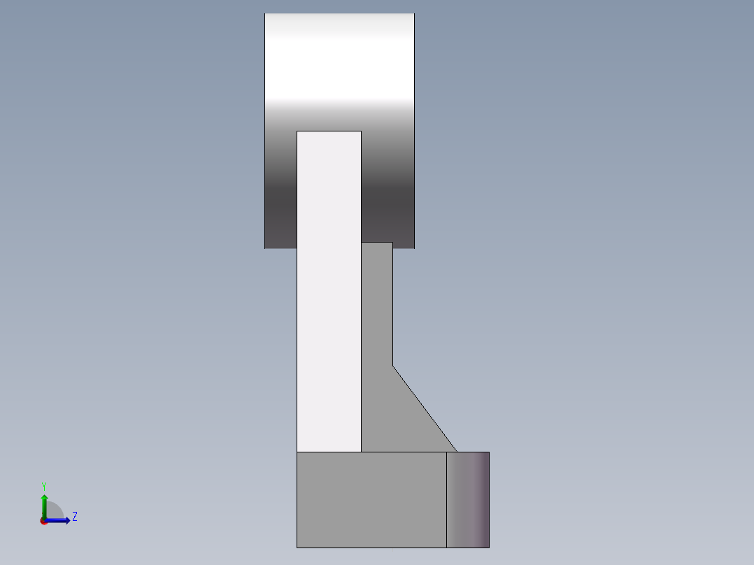 SW格式3D图(模型练习题)-005左视图