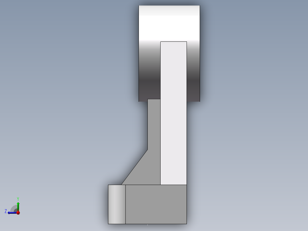 SW格式3D图(模型练习题)-005右视图