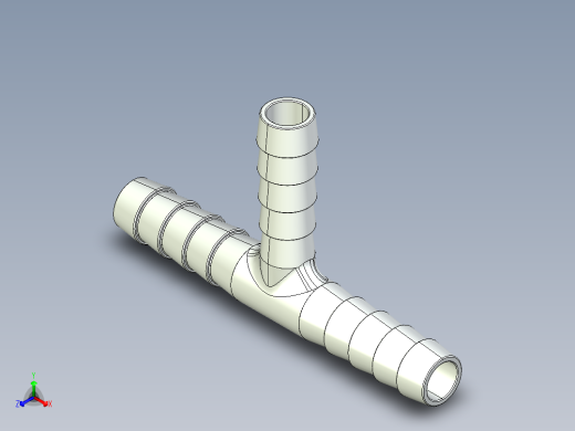 金属软管接头三通