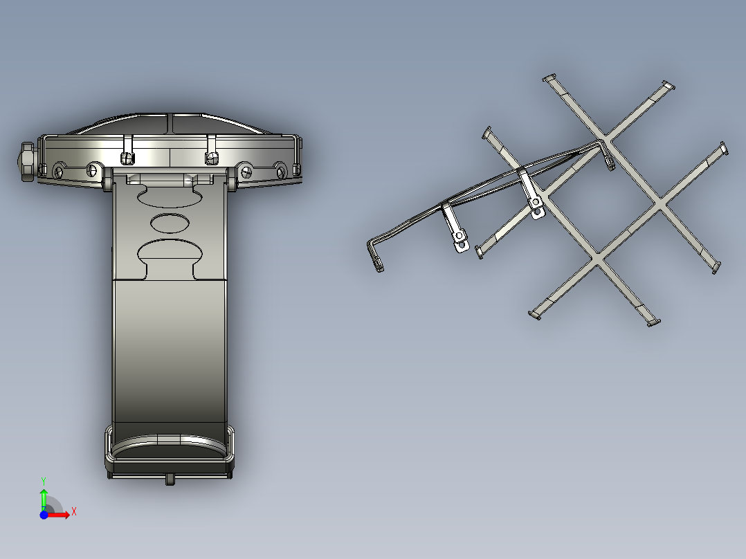 创意木片手表前视图