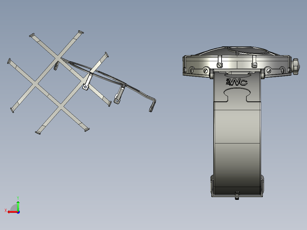 创意木片手表后视图