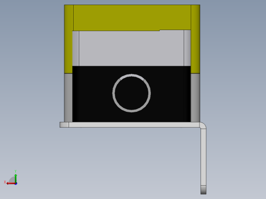 二孔按钮盒组件（施耐德）后视缩略图