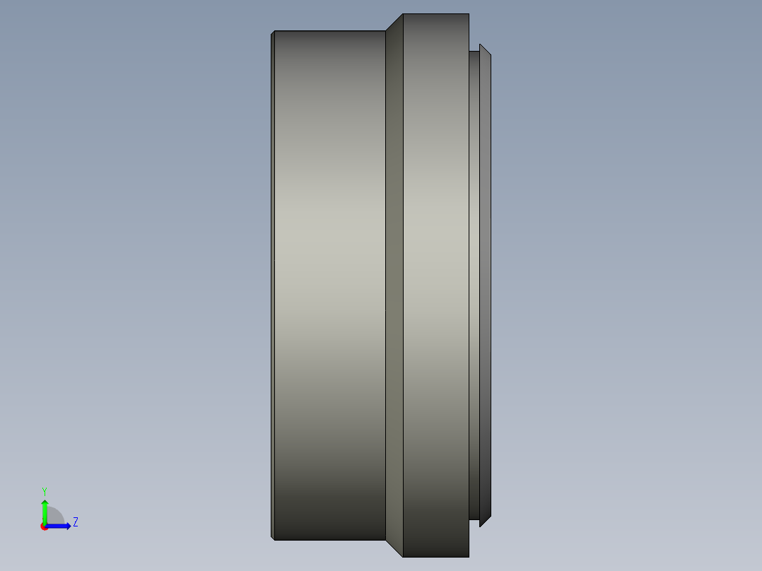 卡套式工业通用硬管接头16_tu-s左视图