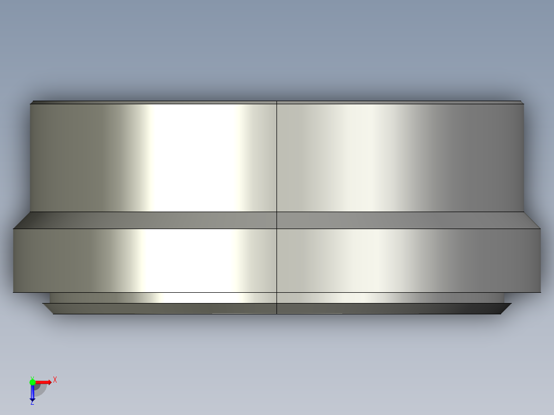卡套式工业通用硬管接头16_tu-s俯视图