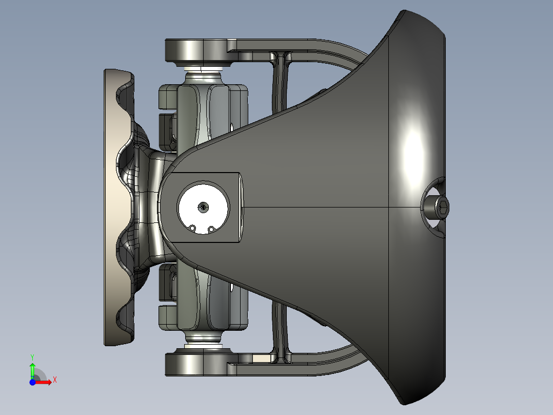 通用转换头前视图