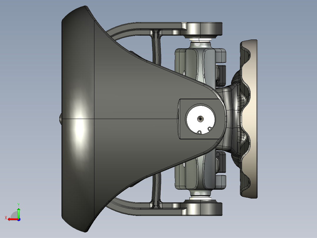 通用转换头后视图