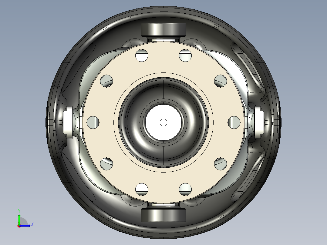通用转换头左视图