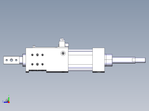 德克斯TUNKERS气缸数模SZK_40_1_A42_Z_TUENKERS右视缩略图
