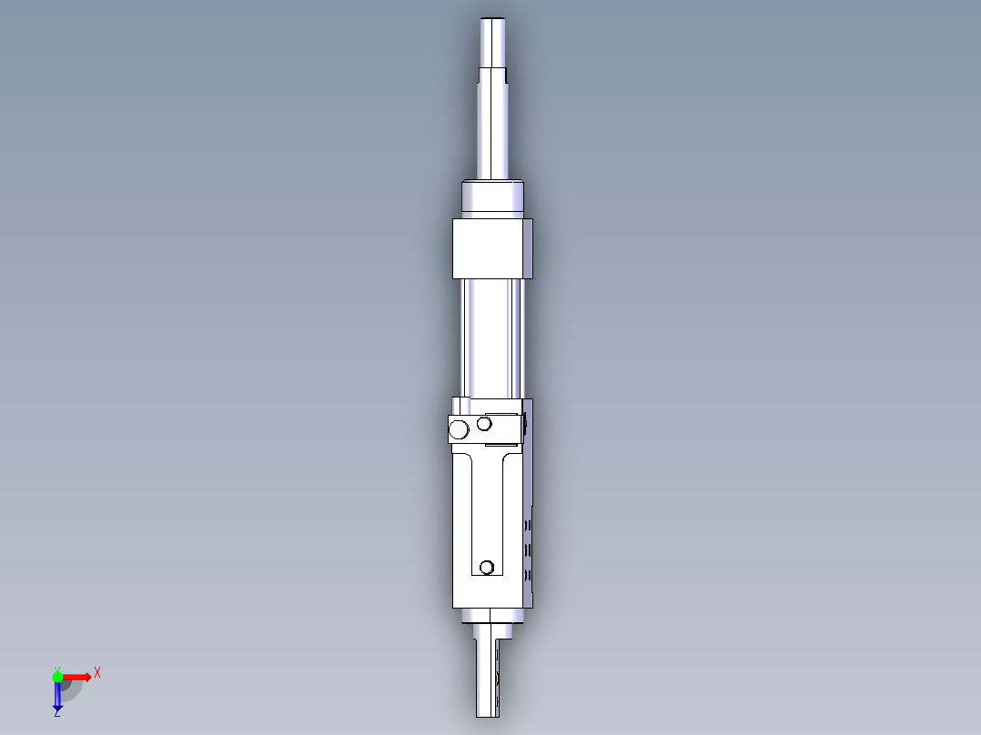 德克斯TUNKERS气缸数模SZK_40_1_A42_Z_TUENKERS俯视图