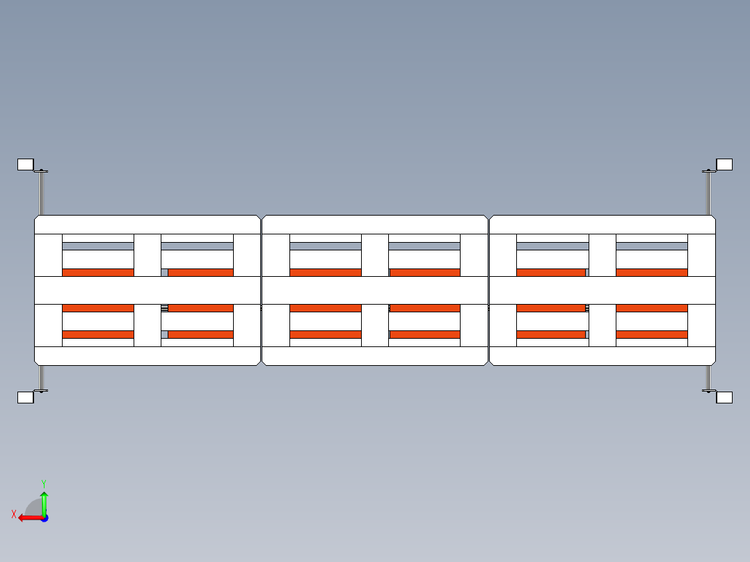 起重机 - 绞车--stl stp后视图
