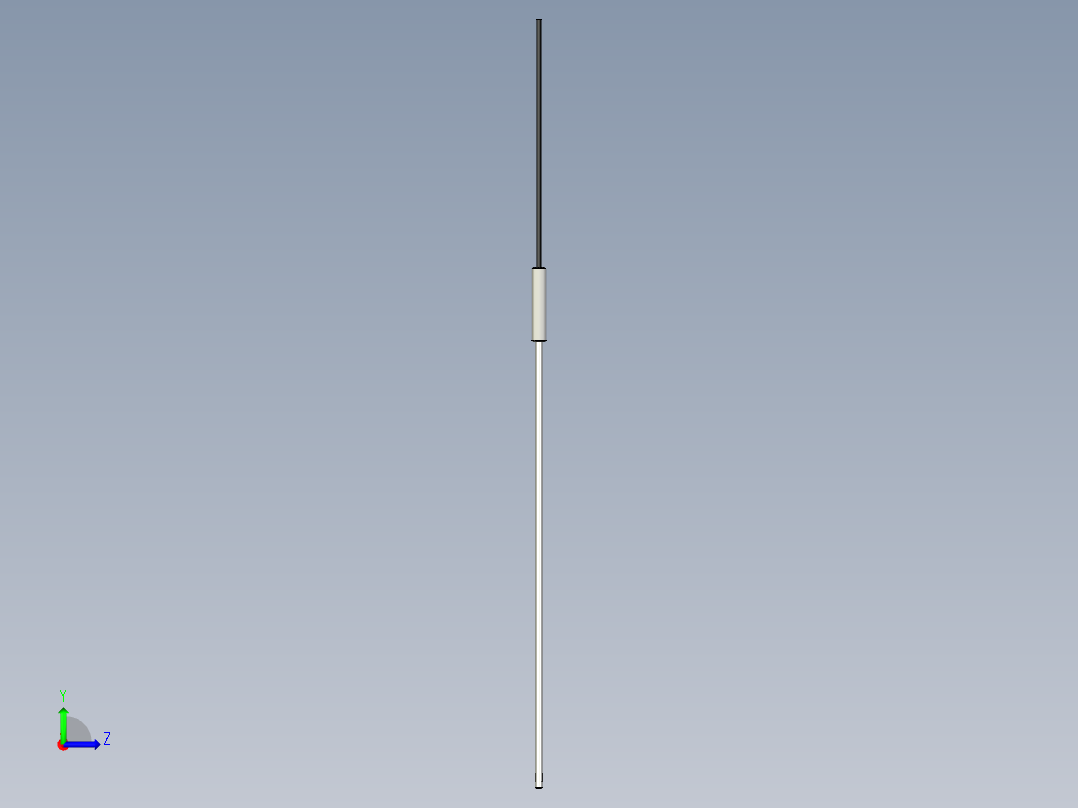 侧视光纤_漫反射型FR-F311-L左视图