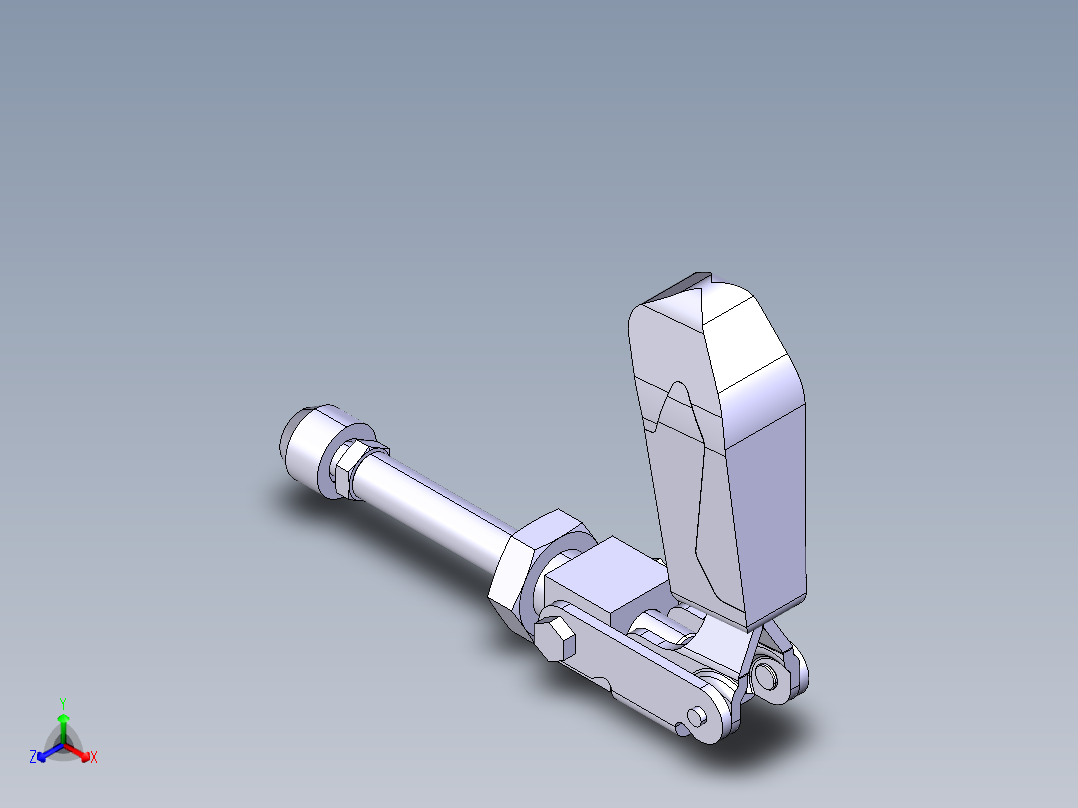 德克斯TUNKERS气缸数模T6-24主视图