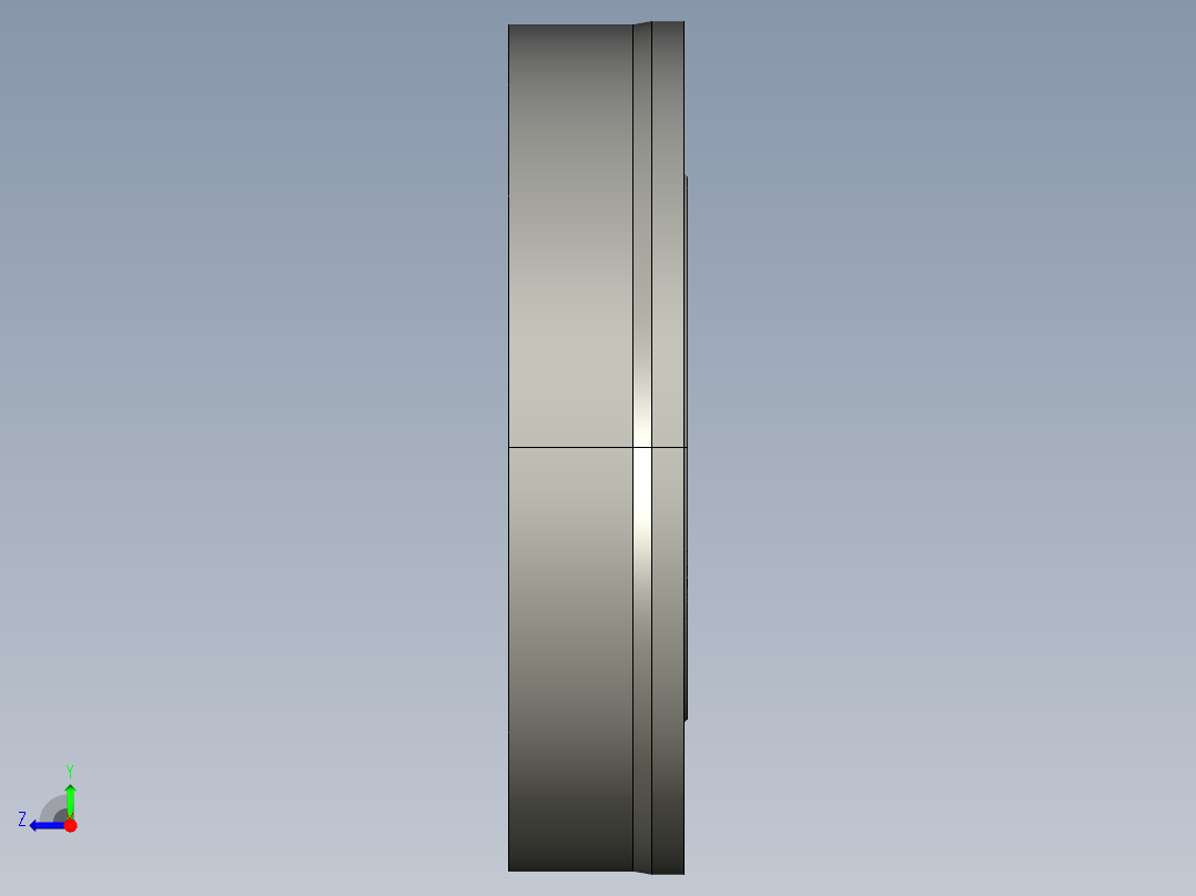 KOSMEKVSB250-G多系列多零件图纸模型多系列多零件图纸模型右视图