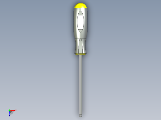 7-64球头六角螺丝刀--sw stp俯视缩略图