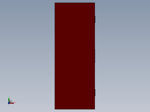 fire-cabinet-7-消防柜-sw.6 三维 图纸前视缩略图