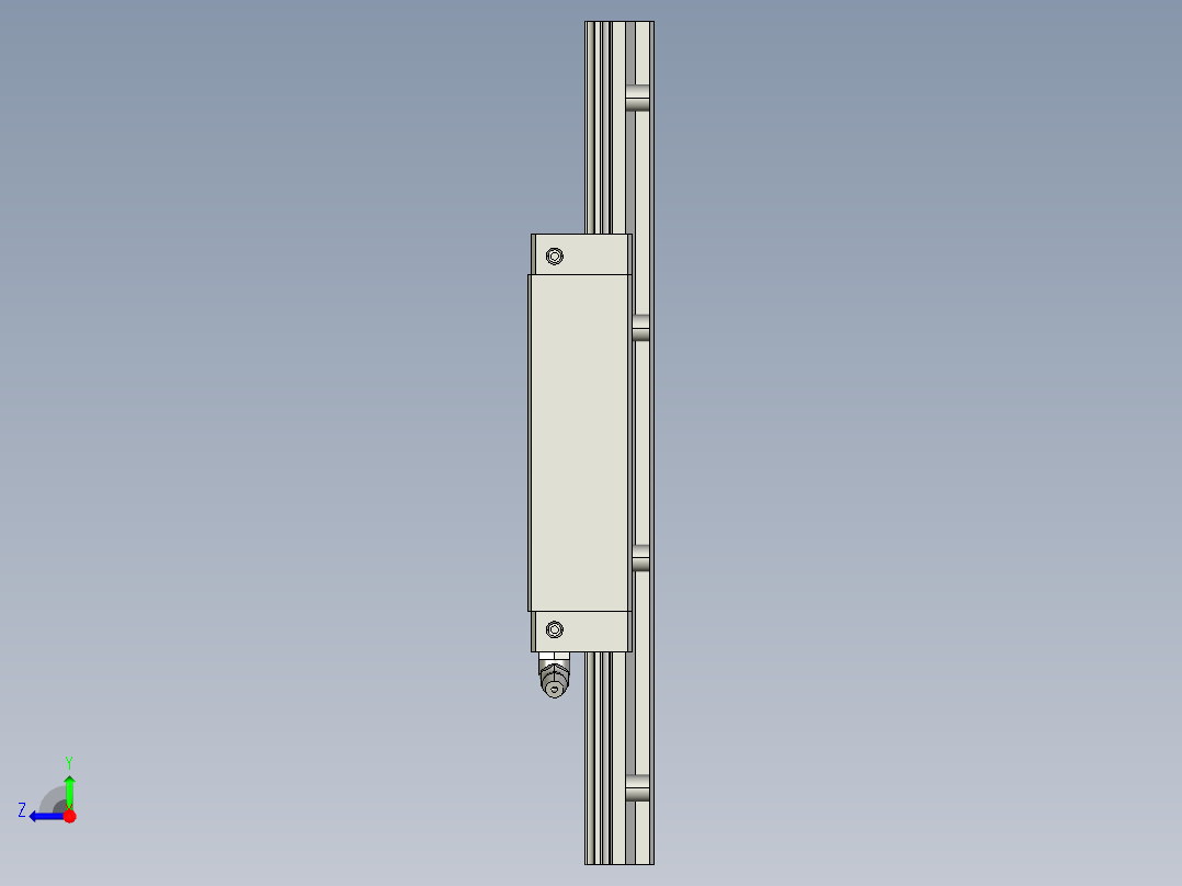 银泰PMI-SME25-LSB.igs右视图