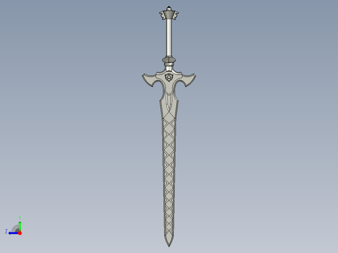 剑、宝剑(200)右视图