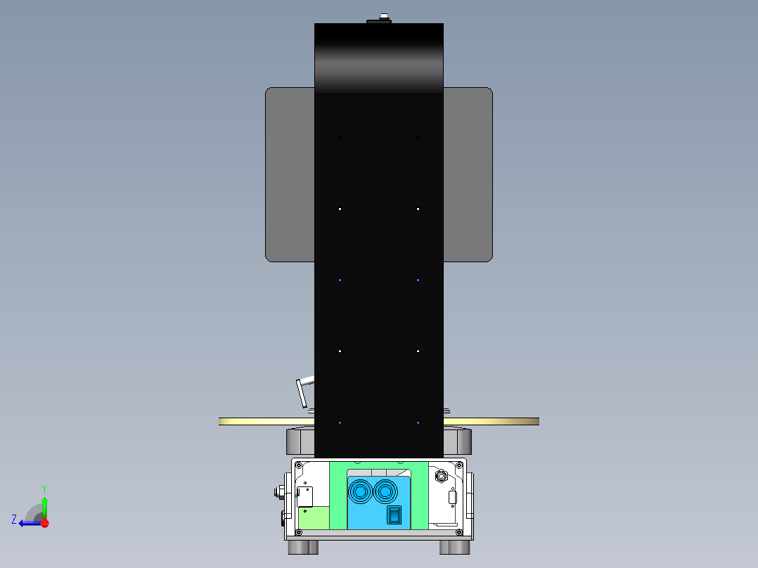 标机检测设备sw21可编辑右视图