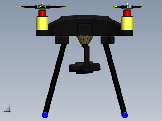 无人机后视缩略图