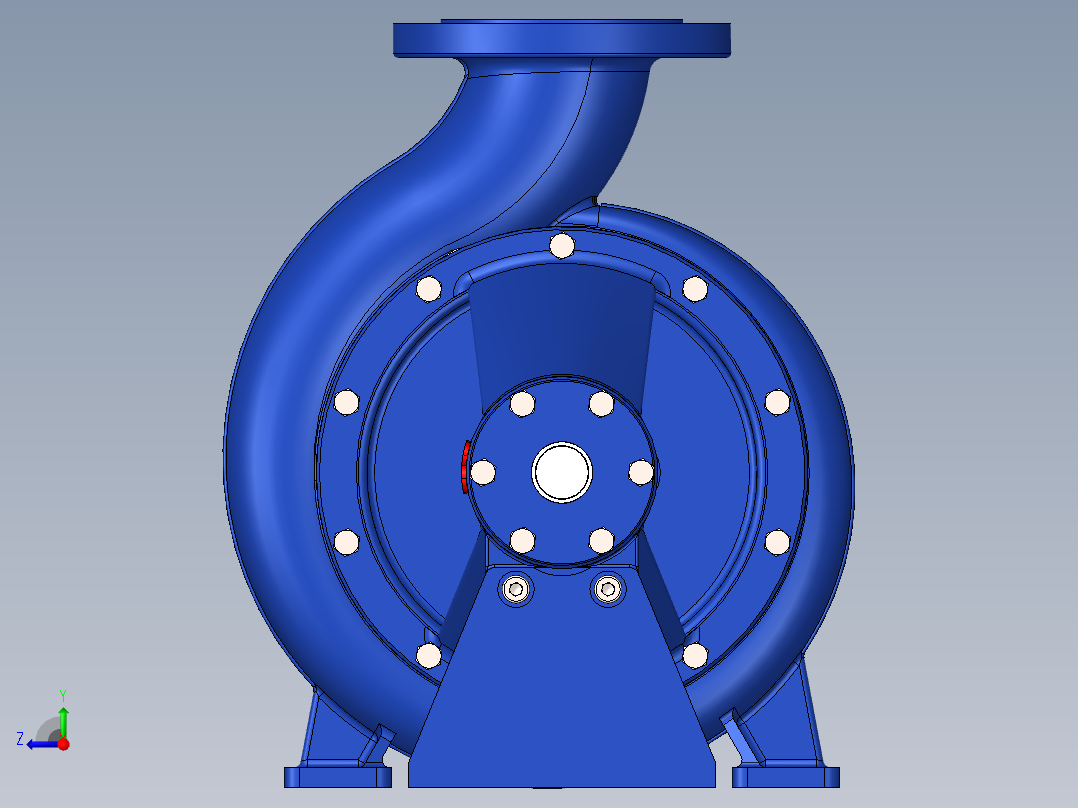泵、水泵(44)右视图