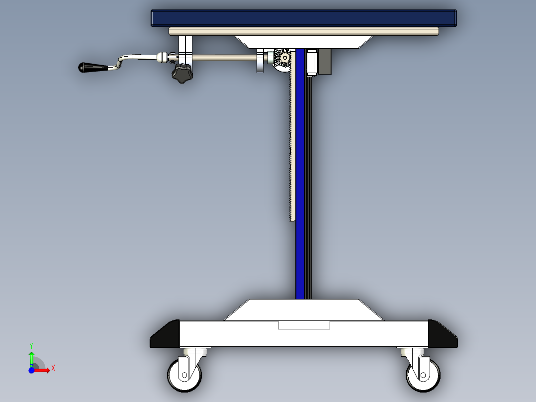 工作台jta-workbench--stp stl前视图