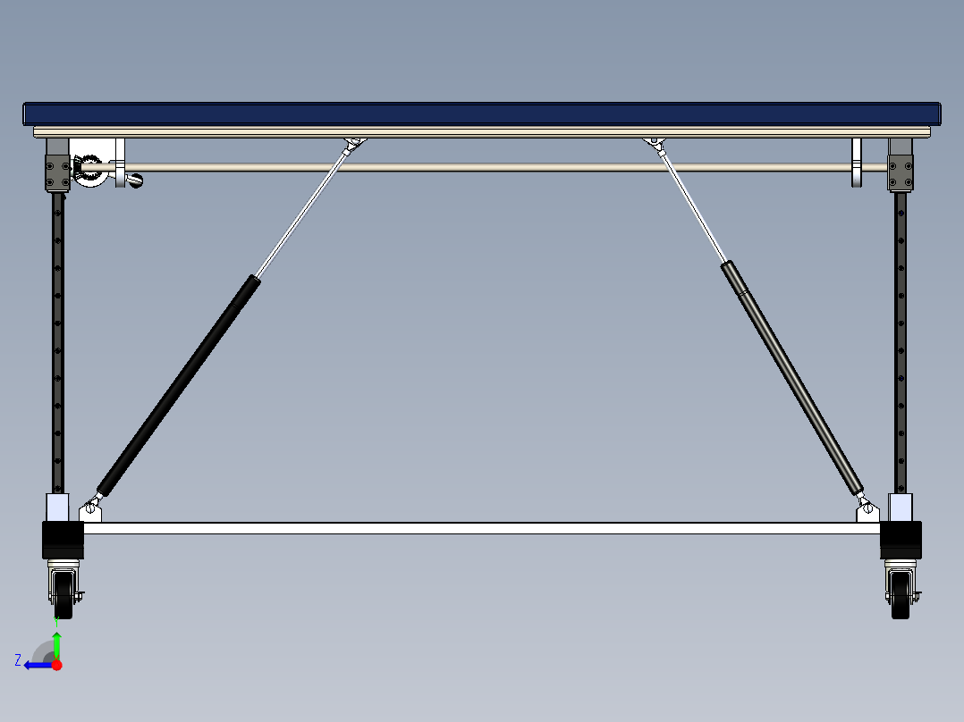 工作台jta-workbench--stp stl右视图
