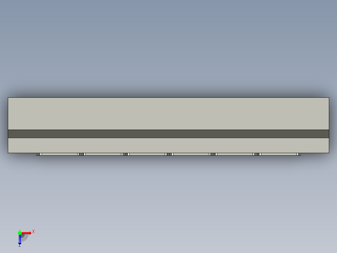 7V200M6F电磁阀底座俯视图