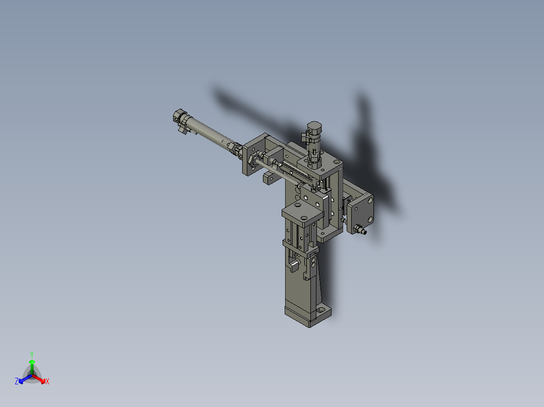 HLCY05-06-00-00搬运组件正等轴测图