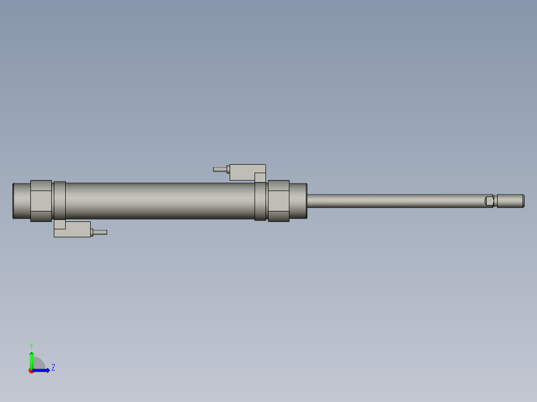 塑胶件自动加螺纹设备设计-A_CDM2B25-125-C73左视图