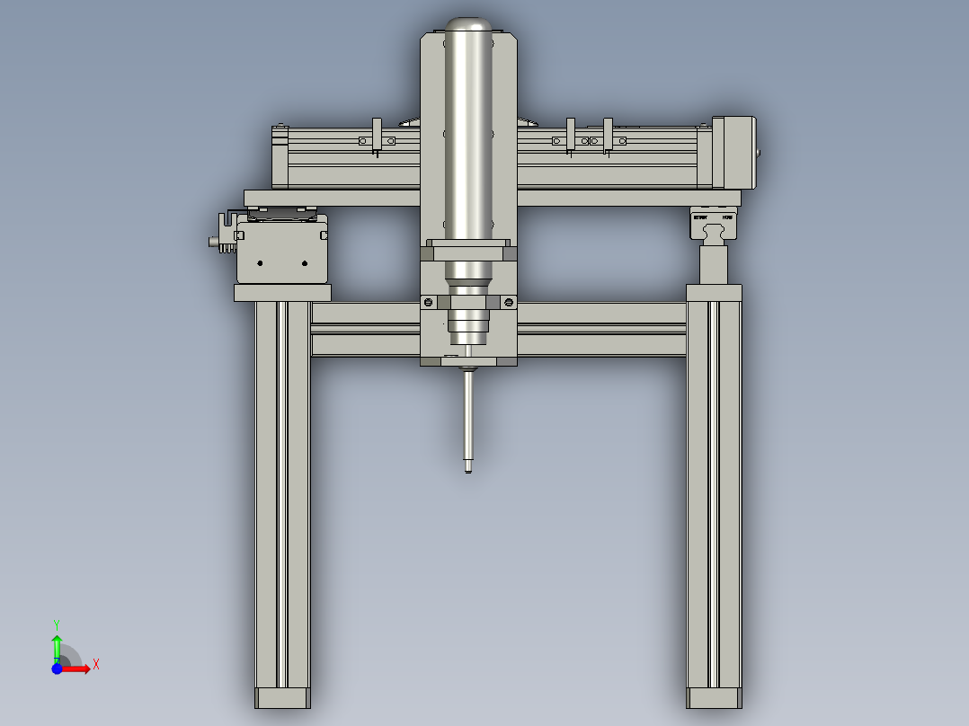 HL190508-02自动拆螺丝机构前视图