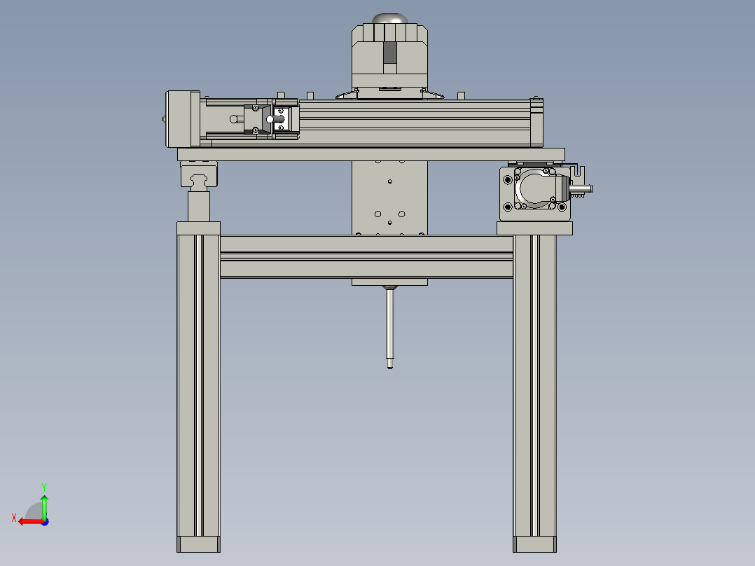 HL190508-02自动拆螺丝机构后视图