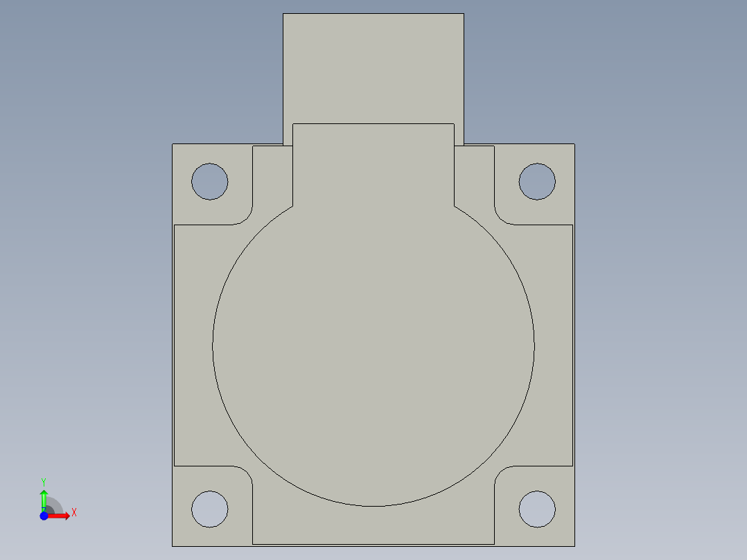 主轴绕线驱动电机MSME102G1C前视图
