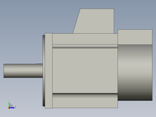 主轴绕线驱动电机MSME102G1C左视缩略图