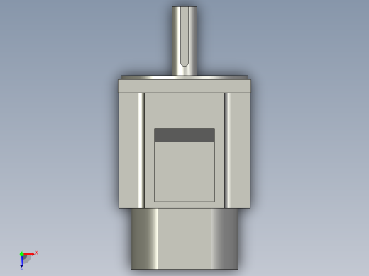 主轴绕线驱动电机MSME102G1C俯视缩略图