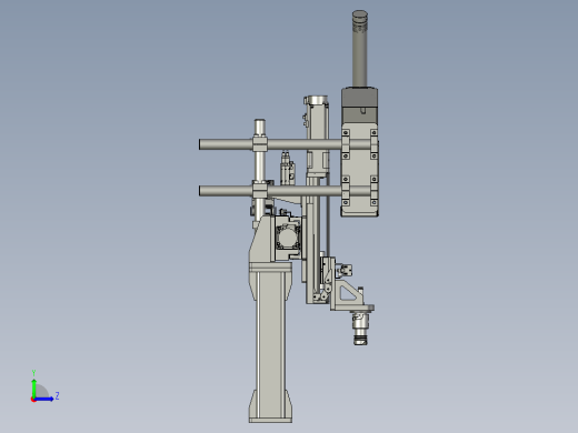 点胶机构左视缩略图