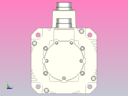 松下伺服电机 MATSUSHITA_MGMF182L1D6左视缩略图