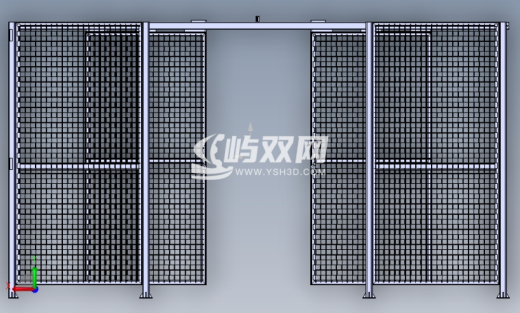 工厂金属结构门缩略图
