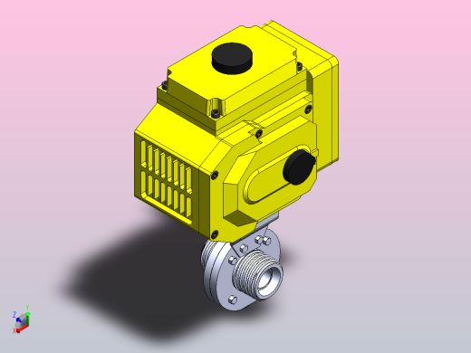 IDDX-02螺式电动蝶阀[IDDX-02-0.75s]