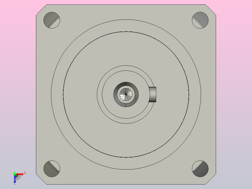 PGH060-L1 11-50-70-M4斜齿行星减速机俯视缩略图