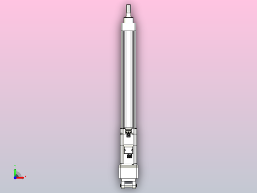 轻载电动缸TPA-ESR40-1210C-L350-MR-CB-W-P40-C3前视缩略图