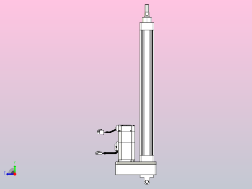 轻载电动缸TPA-ESR40-1210C-L350-MR-CB-W-P40-C3右视缩略图
