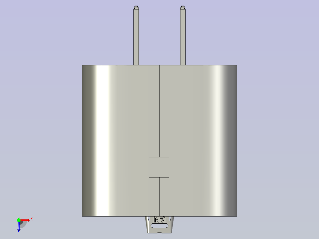 F19047-1C1-100-X1-HSGPlug俯视图
