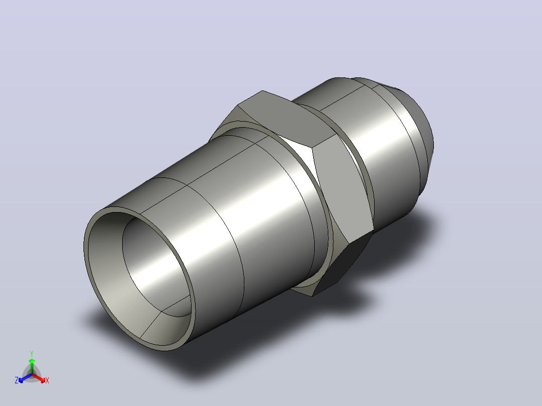 8 8 ftx s硬管接头正等轴测图