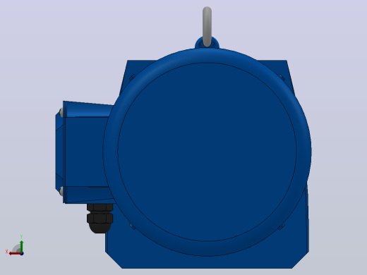 RF107法兰轴伸式安装斜齿轮减速机RF107-Y30-4P-200L-M1-0°-Φ350后视缩略图