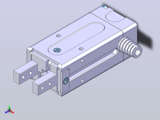 电动夹爪 z-emg-04-3D