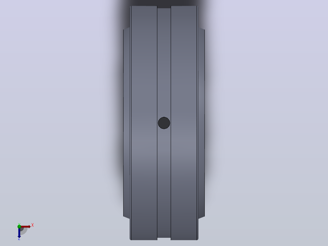 多套GBT9163润滑型向心关节轴承3D模型Solidworks设计俯视图