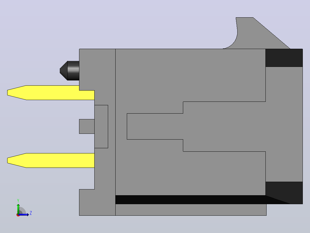 MOLEX Micro-Fit 3.0.zip.zip左视图