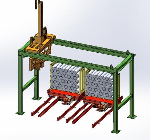 自动上棒机3D数模图纸+Solidworks设计缩略图