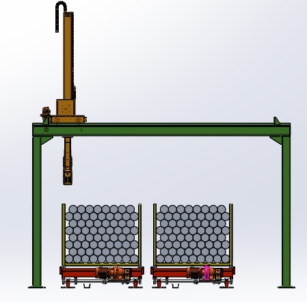 自动上棒机3D数模图纸+Solidworks设计缩略图