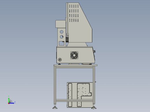 相机对PCB板等产品进行扫描拍照，检测部分缺陷左视缩略图